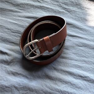 Brown Leather Belt